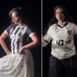 Influenciadora Menina Veneno participará da divulgação do novo uniforme do Atlético
