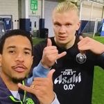 Com ajuda de ‘cria’ do Atlético, Haaland convida joia da Seleção para jogo do City
