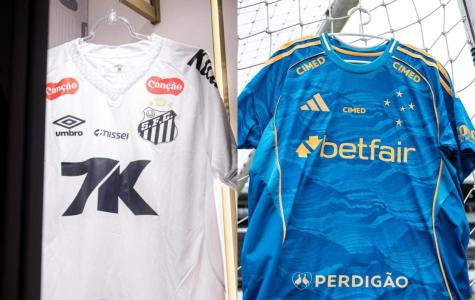 Santos e Cruzeiro se enfrentam na Vila Belmiro