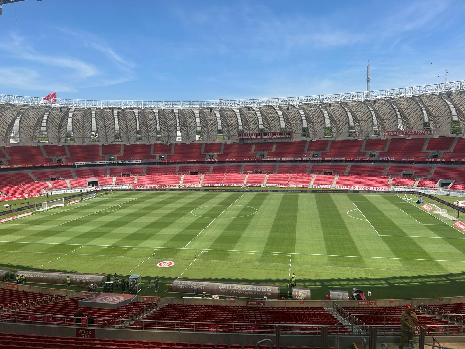 Inter x RB Bragantino: veja as escalações para duelo pelo Campeonato Brasileiro