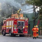 BH: hamburgueria pega fogo no bairro Prado