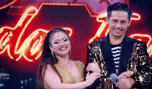 Silveiro Pereira e Thais Sousa na Final da Dança dos Famosos