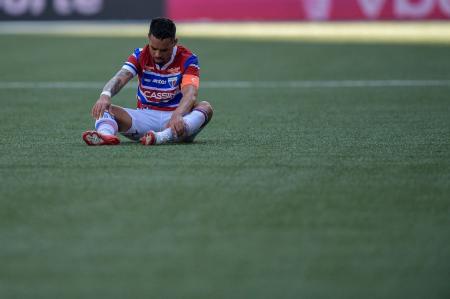 Yago Pikachu, do Fortaleza, lamenta rebaixamento à Série B