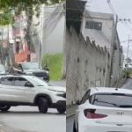 Vídeo: carros derrapam em ladeira no Morro das Pedras e complica trânsito em BH