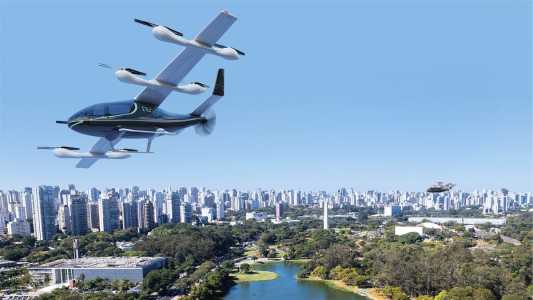 BNDES quer que primeiro voo do carro voador da Embraer seja em 2026