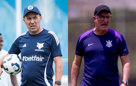 Leonardo Jardim, técnico do Cruzeiro, Dorival Júnior, técnico do Corinthians