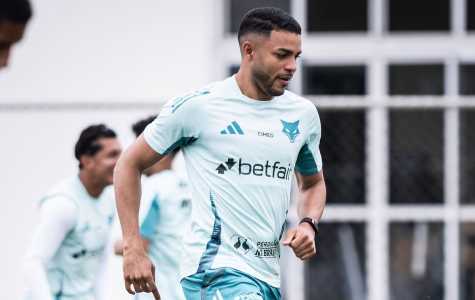 Wanderson, atacante do Cruzeiro