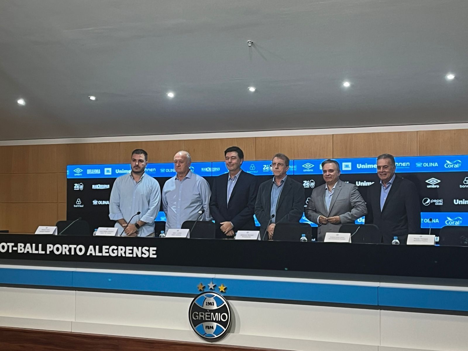 Grêmio apresenta novo departamento de futebol e CEO da gestão Odorico Roman