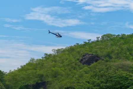 Buscas contam com o empenho de várias equipes da PMMG e do helicóptero Pegasus.