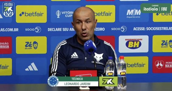 Leonardo Jardim, treinador do Cruzeiro