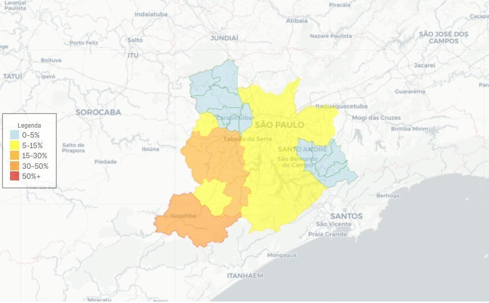 Três dias após vendaval, mais 600 mil moradores estão sem luz em São Paulo