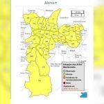 Após vendaval, São Paulo entra em estado de atenção para alagamentos