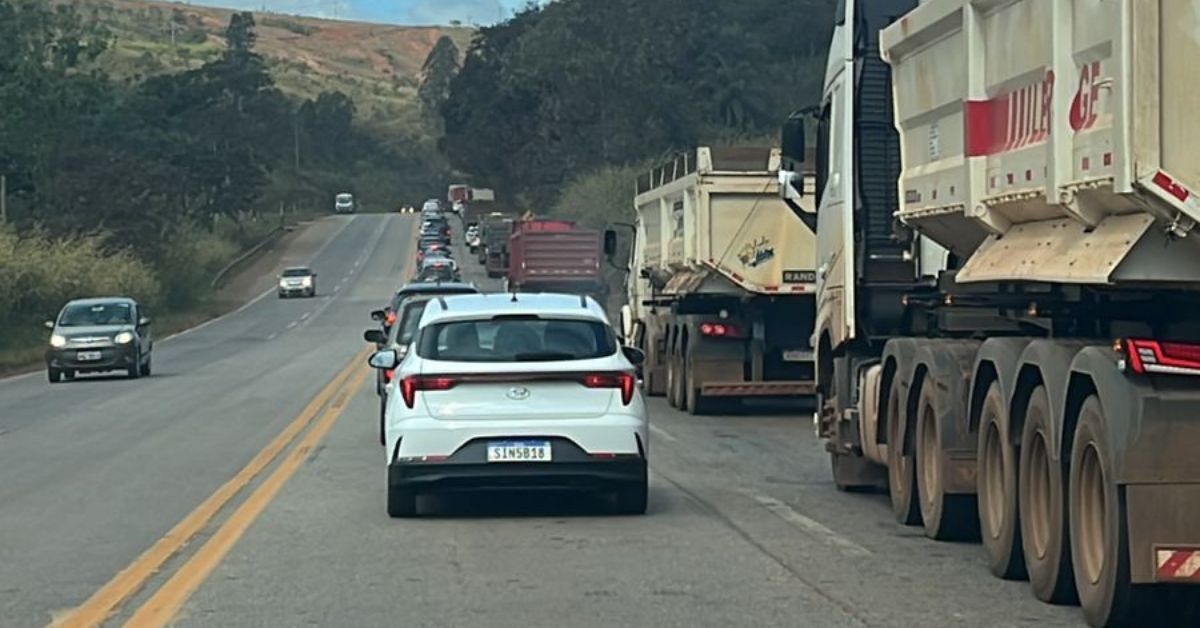Acordo prevê retirada de milhares de caminhões de minério das BR-040 e BR-356 