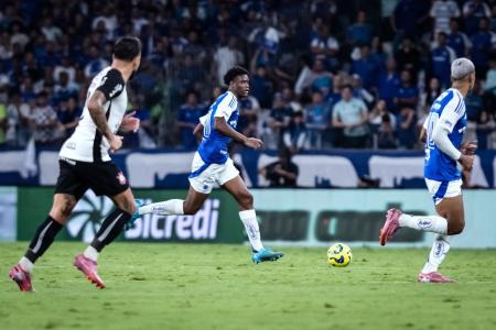 Jonathan Jesus durante a derrota do Cruzeiro para o Corinthians