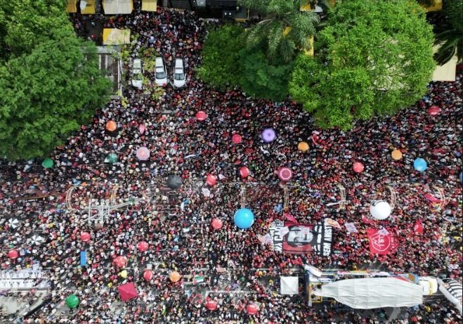 Manifestação na Avenida Paulista leva 13,7 mil pessoas às ruas contra a Dosimetria