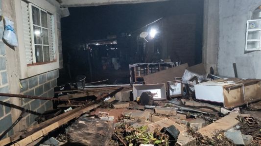 Chuva atingiu o município mineiro neste domingo (14)