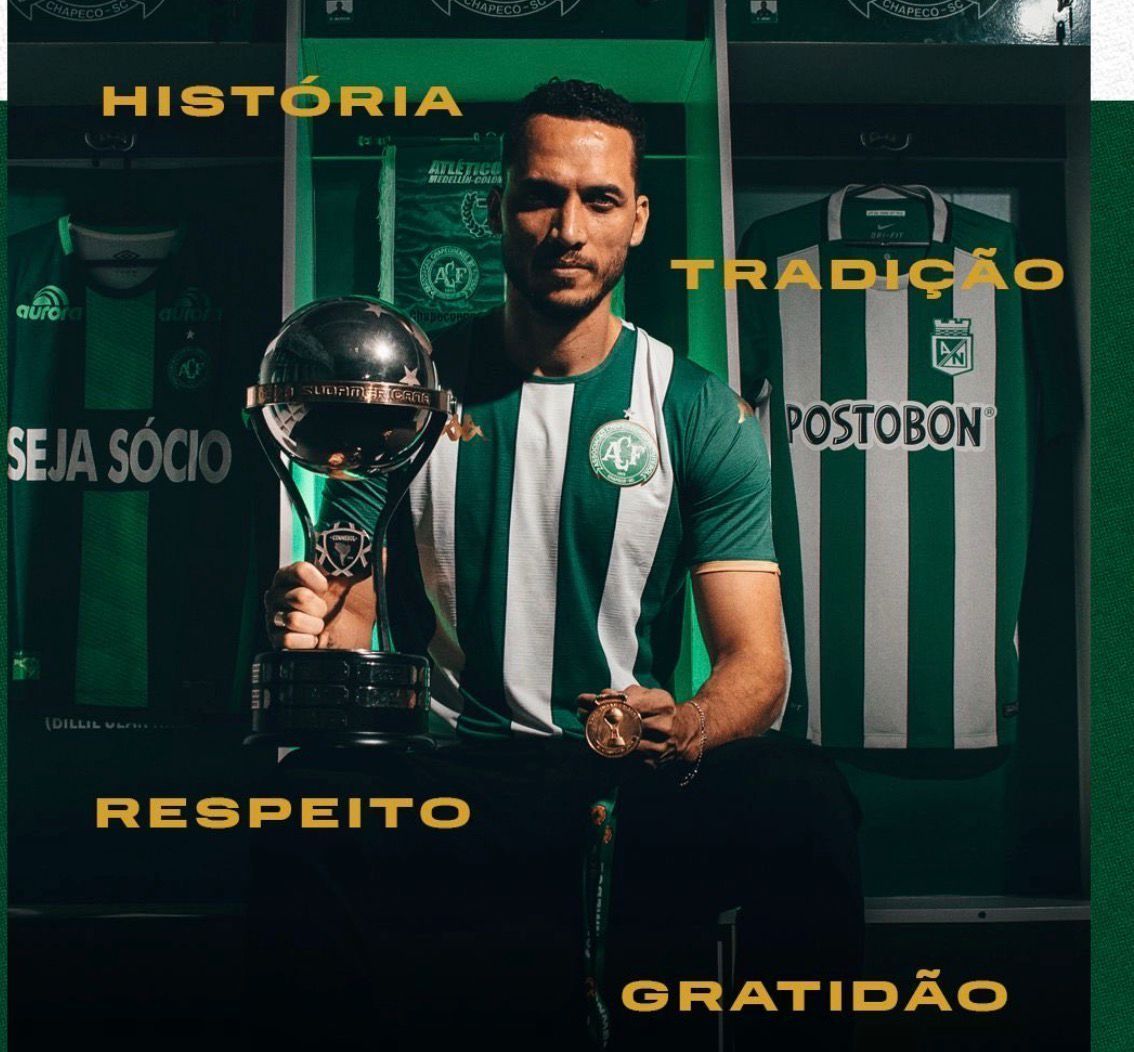 Chapecoense lança uniforme em homenagem ao Atlético Nacional 10 após acidente