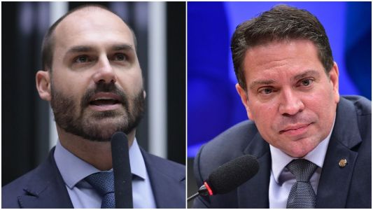 Eduardo Bolsonaro e Ramagem foram cassados nesta quinta (18) pela Mesa Diretora da Câmara
