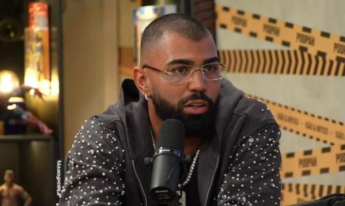 Gabigol, atacante do Cruzeiro, em entrevista ao Podpah nesta sexta-feira (19)