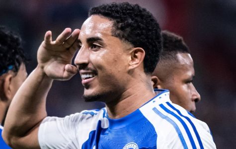 Christian durante jogo do Cruzeiro