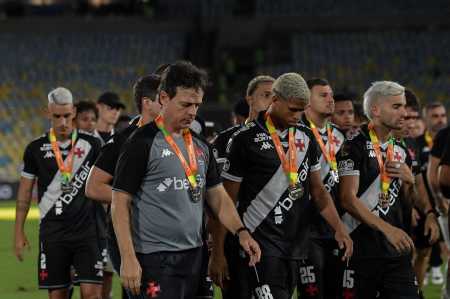 Time do Vasco após vice da Copa do Brasil