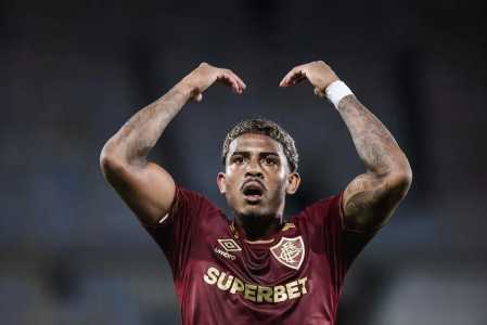 John Kennedy fez somente dois gols em 20 jogos pelo Fluminense na temporada