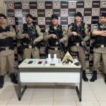 PM apreende oito tabletes de cocaína que seriam revendidos durante o final de ano em Taiobeiras