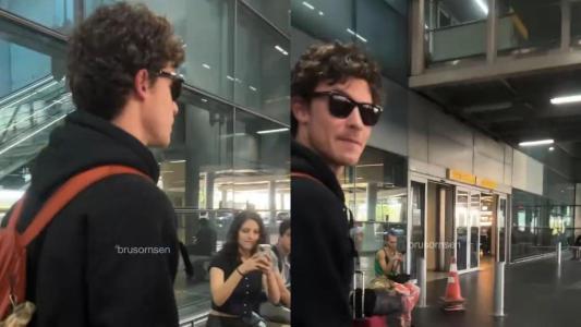 Shawn Mendes desembarca no Brasil
