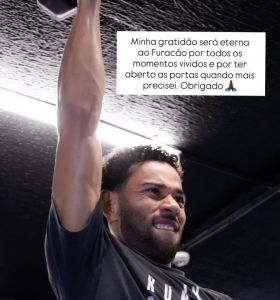 Renan Lodi publicou story no Instagram em agradecimento ao Athletico-PR