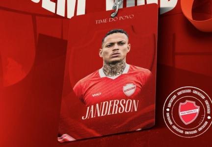 Vila Nova-GO acerta contratação de Janderson, atacante ex-Corinthians e Grêmio
