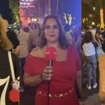 Vermelho, amarelo ou branco? Público 'colore' Praça da Liberdade com tradição de Ano-Novo