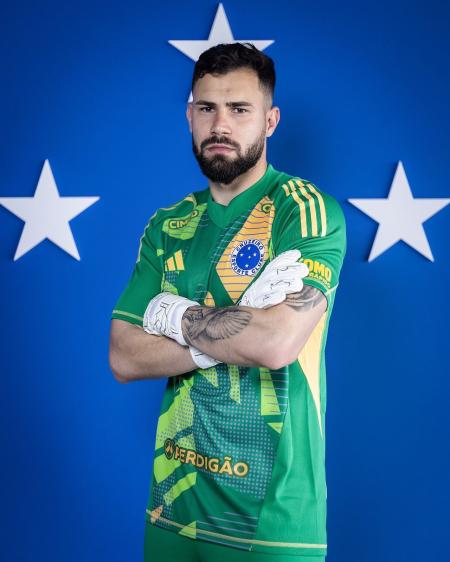 Matheus Cunha, o novo goleiro do Cruzeiro
