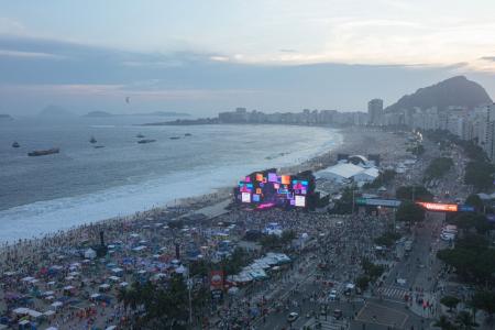 Maioria dos resgates em Copacabana ocorreu no dia 1º de janeiro