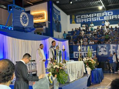 Cruzeiro celebrou missa em ação de graças pelo aniversário de 105 anos