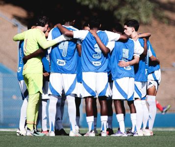 Sub-20 do Cruzeiro reunidos antes de partida