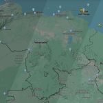 Espaço aéreo da Venezuela aparece deserto após ataque dos Estados Unidos