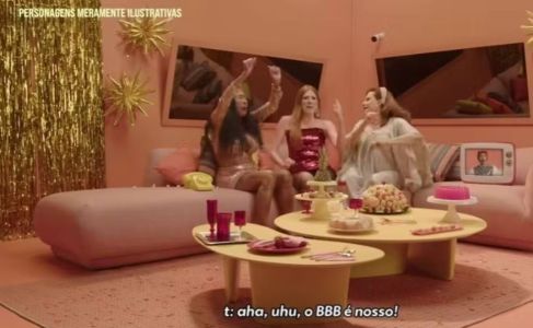 Narcisa, Inês Brasil e Dani Calabresa em chamada do BBB 26