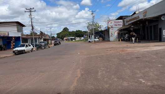 Cidade venezuelana na fronteira com o Brasil