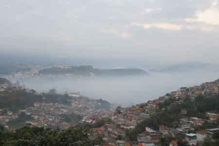 Clima - neblina em Ouro Preto