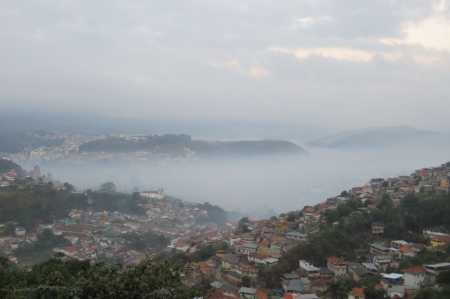 Clima - neblina em Ouro Preto