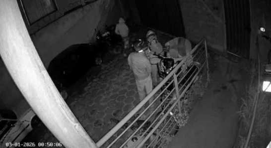 O furto ocorreu na madrugada do dia 2 de janeiro