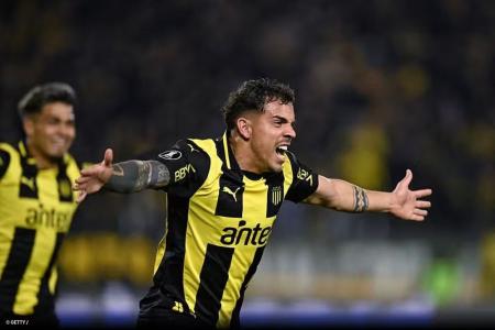 David Terans marcou sete gols em 29 jogo com a camisa do Peñarol
