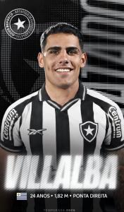 Lucas Villalba é o primeiro reforço do Botafogo