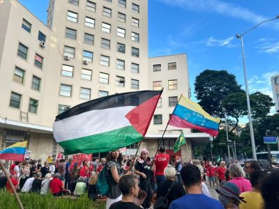 Ato em alusão ao 8 de janeiro em Belo Horizonte