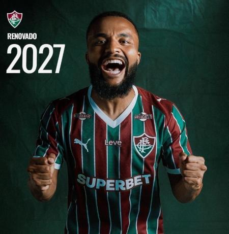 Fluminense renova contrato de Samuel Xavier até o fim de 2027