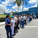 Funcionários do Cruzeiro se juntam à torcida em recepção calorosa a Gerson