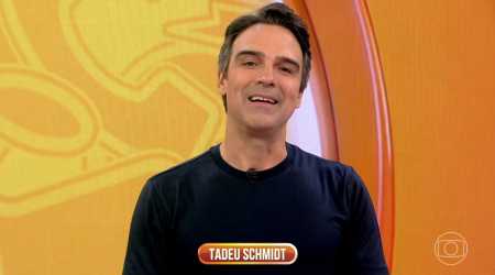 Tadeu Schmidt apresentador do BBB