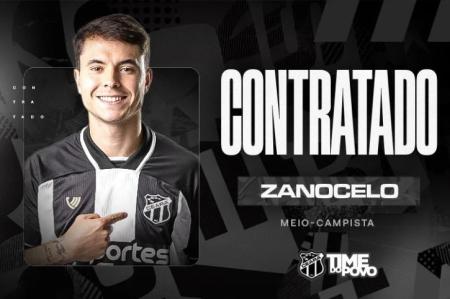 Ceará anuncia contratação em definitivo de Zanocelo