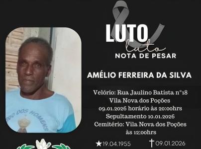 Idoso morto em Janaúba, no Norte de MG