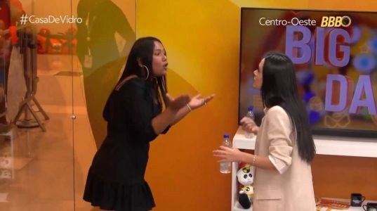 Chaiany e Jordana se desentendem na Casa de Vidro da região Centro-Oeste